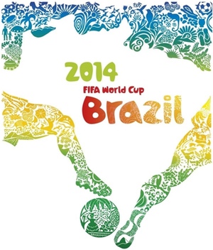 Marke: 2014 FIFA World Cup Brazil (farbiges Logo)