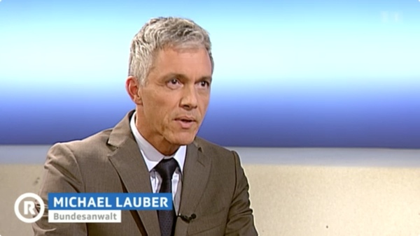 Screenshot: Bundesanwalt Michael Lauber in der «Rundschau»